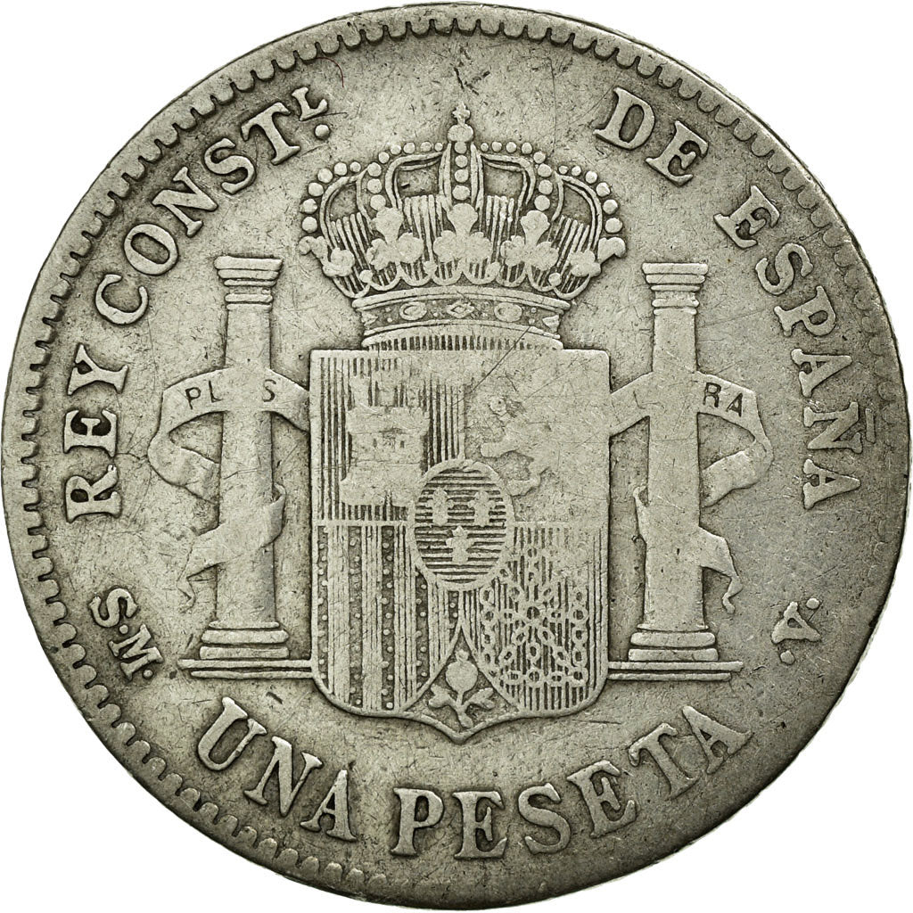 Espagne, Alfonso XIII, Peseta, 1903, Madrid, Argent, TB+, KM:721