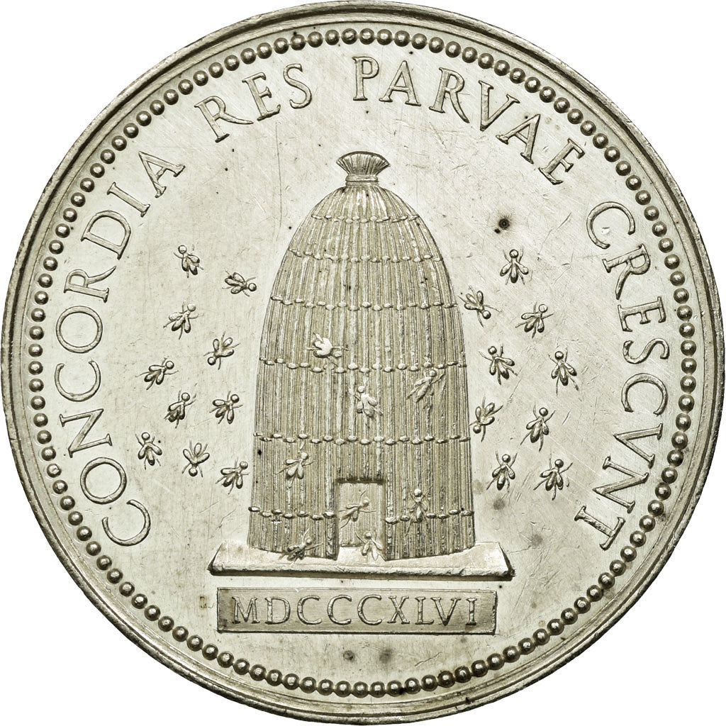 France, Token, 1846, Silver, AU(55-58)