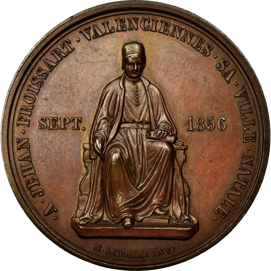 France, Token, 1856, Copper, MS(60-62)