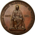 France, Token, 1856, Copper, MS(60-62)
