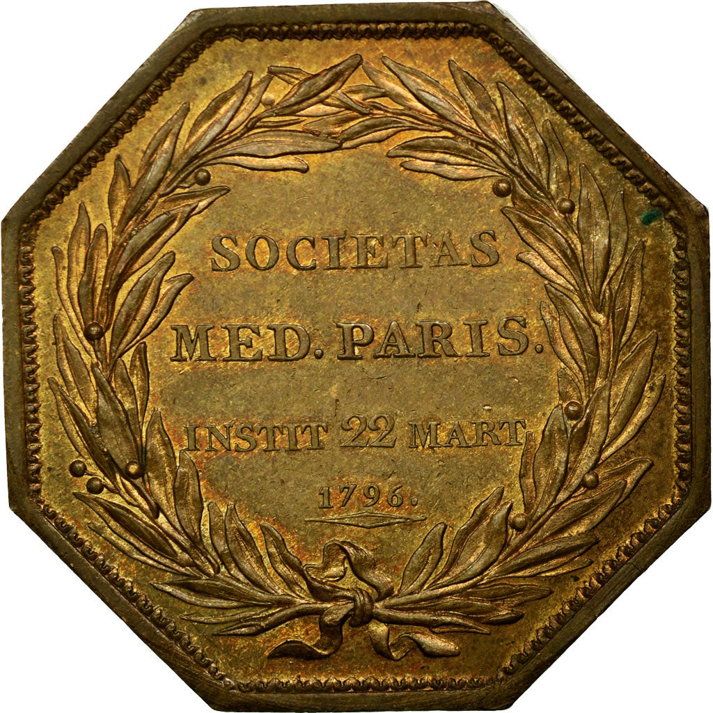 France, Token, Copper, AU(55-58)