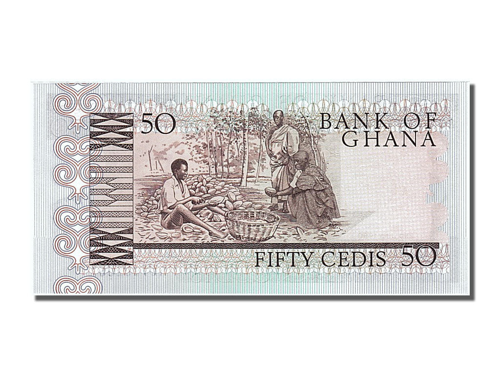 Banknot, Ghana, 50 Cedis, 1980, 1980-07-02, UNC(65-70)