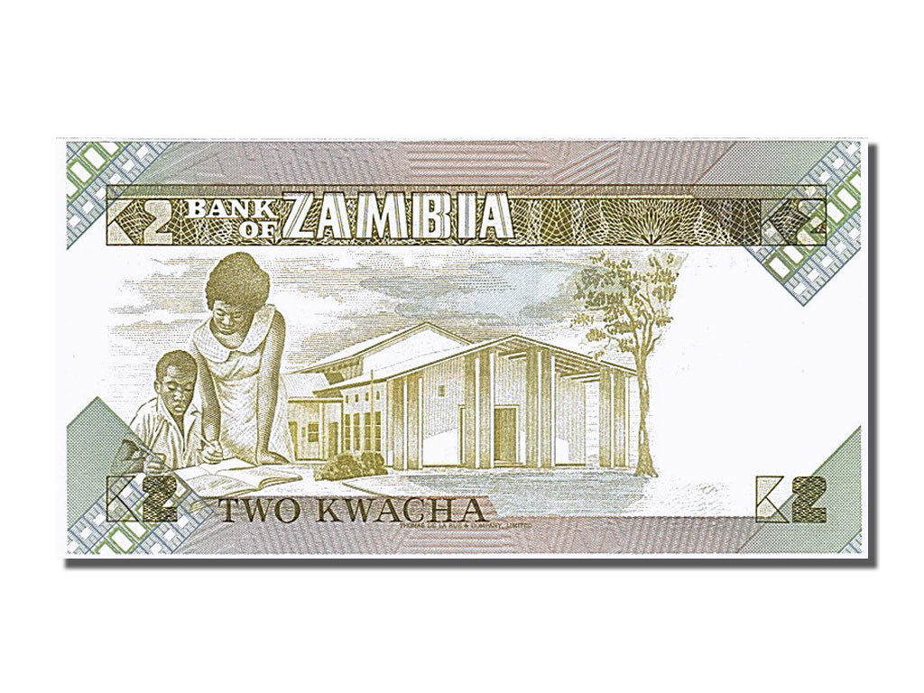 Banknot, Zambia, 2 Kwacha, 1974, UNC(65-70)