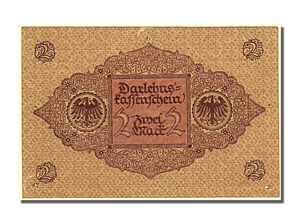 Banknote, Germany, 2 Mark, 1920, 1920-03-01, AU(55-58)