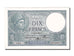 Geldschein, Frankreich, 10 Francs, 10 F 1916-1942 ''Minerve'', 1939, 1939-09-21