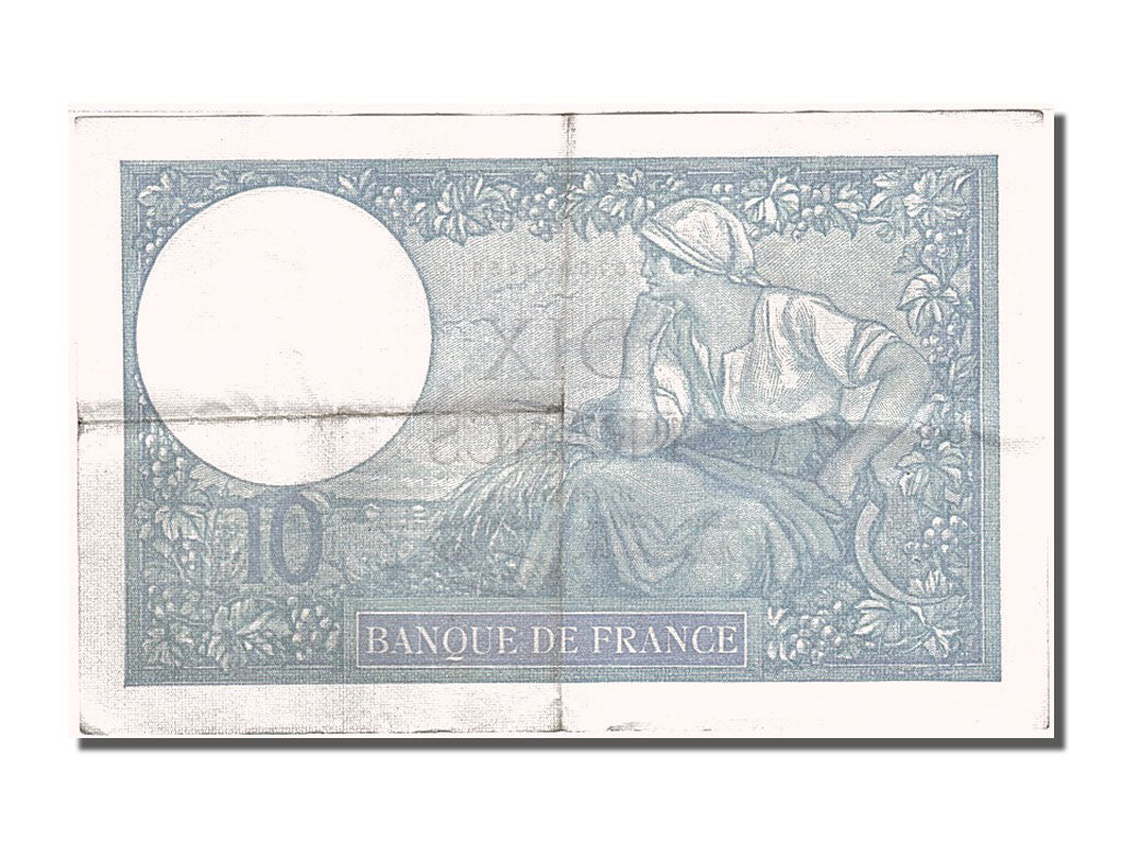 Banknote, France, 10 Francs, 10 F 1916-1942 ''Minerve'', 1941, 1941-01-02