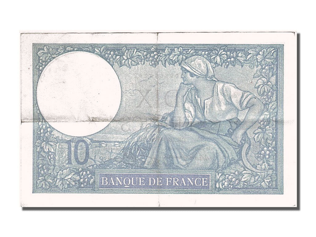 Banknot, Francja, 10 Francs, Minerve, 1941, 1941-01-16, AU(55-58), Fayette:7.28