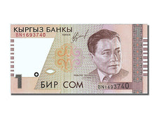 Banknote, KYRGYZSTAN, 1 Som, 1999, UNC(65-70)