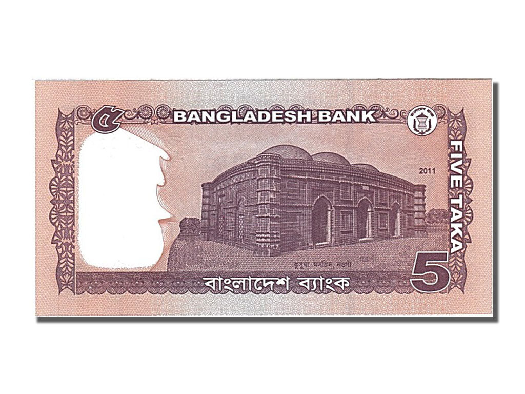 Banknote, Bangladesh, 5 Taka, 2011, UNC(65-70)