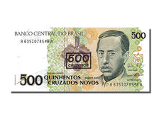 Banknote, Brazil, 500 Cruzeiros on 500 Cruzados Novos, 1990, UNC(65-70)