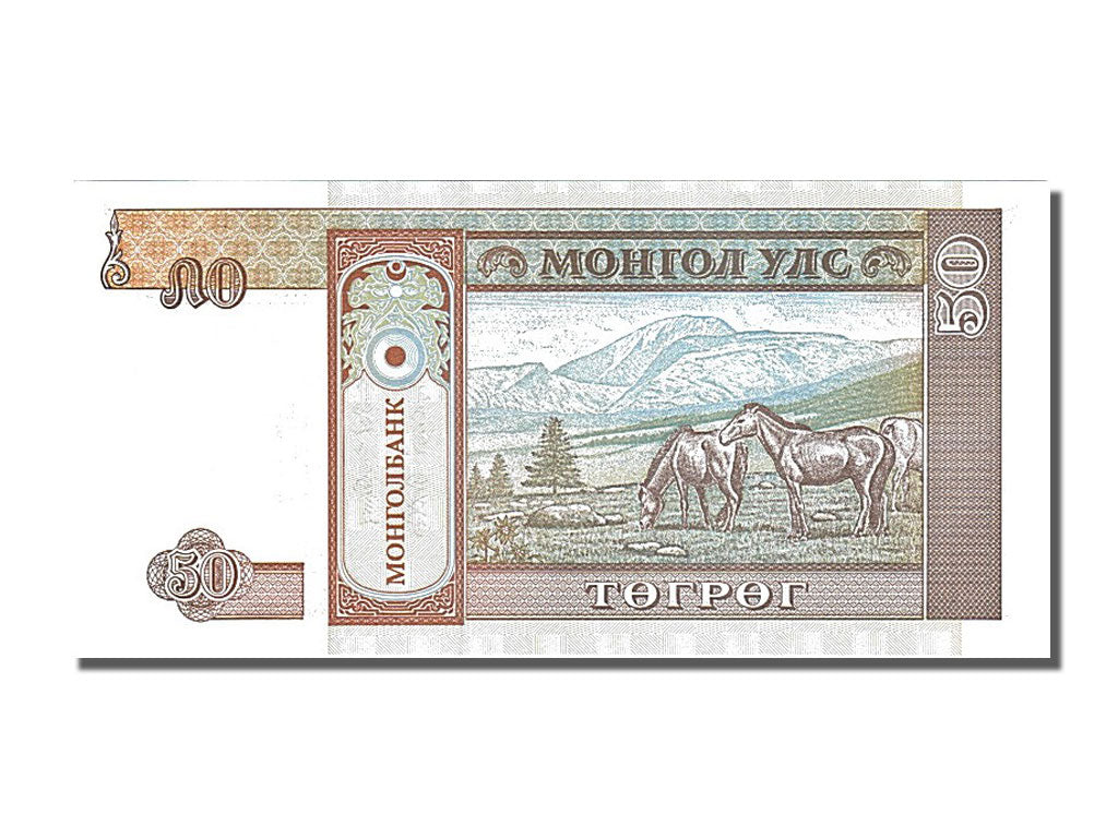 Banknot, Mongolia, 50 Tugrik, UNC(65-70)