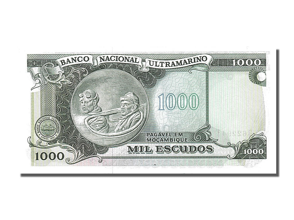Banknote, Mozambique, 1000 Escudos, 1972, 1972-05-23, UNC(65-70)