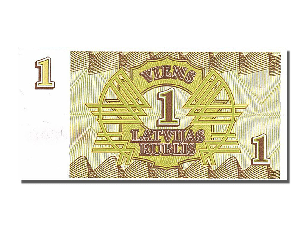 Banknot, Łotwa, 1 Rublis, 1992, UNC(65-70)