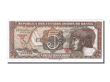Banknote, Brazil, 5 Cruzeiros, 1961, UNC(65-70)