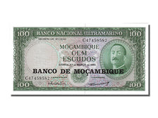 Banknote, Mozambique, 100 Escudos, 1961, 1961-03-27, UNC(65-70)