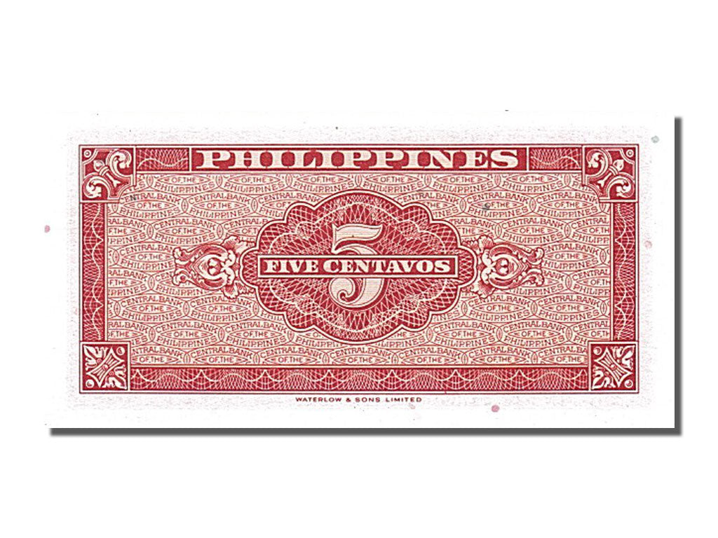 Banknote, Philippines, 5 Centavos, UNC(65-70)