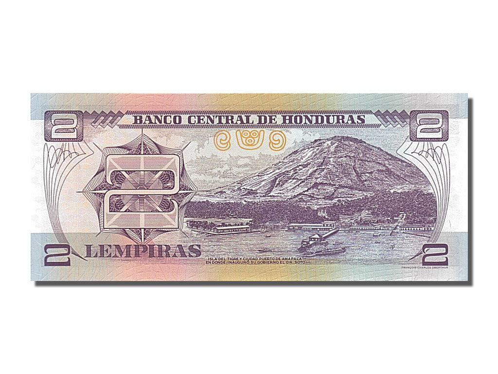 Billet, Honduras, 2 Lempiras, 2006, 2006-07-13, NEUF
