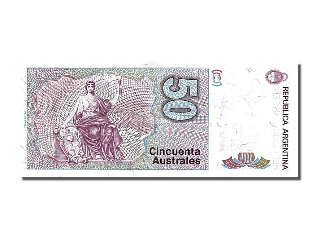 Banknot, Argentina, 50 Australes, 1986, UNC(65-70)
