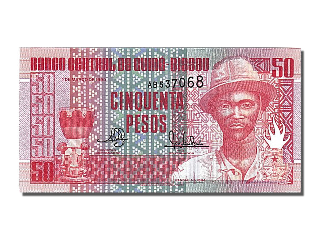 Banknote, Guinea-Bissau, 50 Pesos, 1990, 1990-03-01, UNC(65-70)