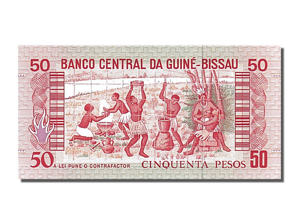 Banknote, Guinea-Bissau, 50 Pesos, 1990, 1990-03-01, UNC(65-70)