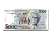 Banknote, Brazil, 5000 Cruzeiros, 1993, UNC(65-70)