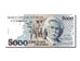 Banknot, Brazylia, 5000 Cruzeiros, 1993, UNC(65-70)