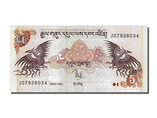 Banknote, Bhutan, 5 Ngultrum, 2006, UNC(65-70)