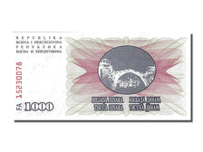Banknote, Bosnia - Herzegovina, 1000 Dinara, 1992, 1992-07-01, UNC(65-70)