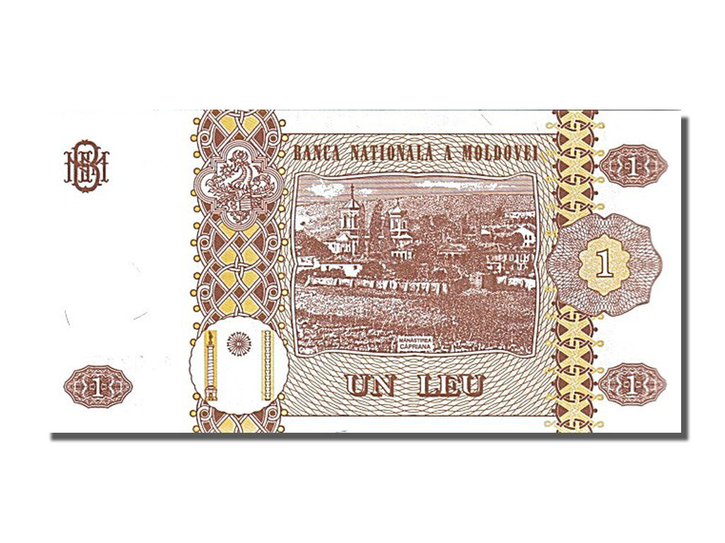 Banknot, Mołdawia, 1 Leu, 2010, UNC(65-70)