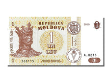 Biljet, Moldova, 1 Leu, 2010, NIEUW