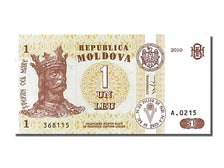 Banknot, Mołdawia, 1 Leu, 2010, UNC(65-70)