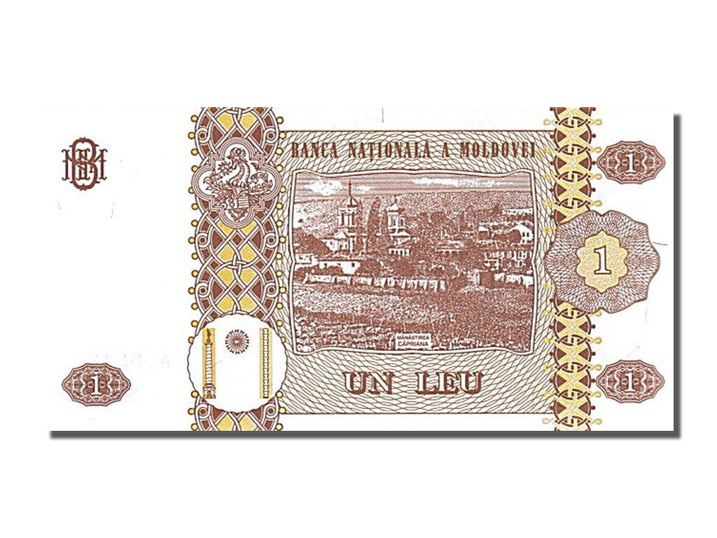 Banknot, Mołdawia, 1 Leu, 2010, UNC(65-70)