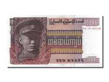 Banconote, Birmania, 10 Kyats, 1973, FDS