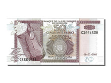 Geldschein, Burundi, 50 Francs, 2005, 2005-02-05, UNZ