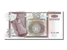 Banknote, Burundi, 50 Francs, 2005, 2005-02-05, UNC(65-70)