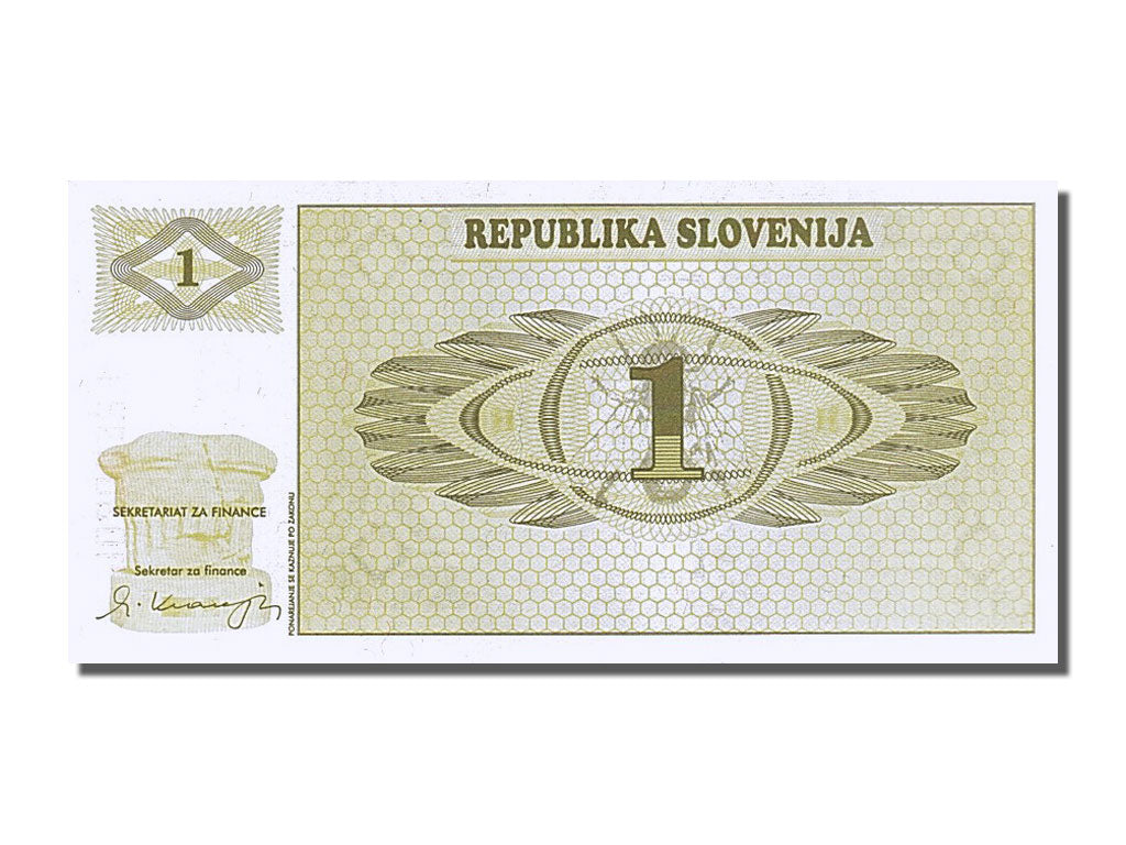 Banconote, Slovenia, 1 Lipa, 1990, FDS
