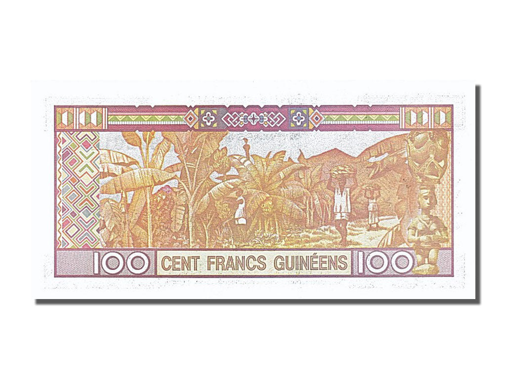 Banknote, Guinea, 100 Francs, 1998, UNC(65-70)
