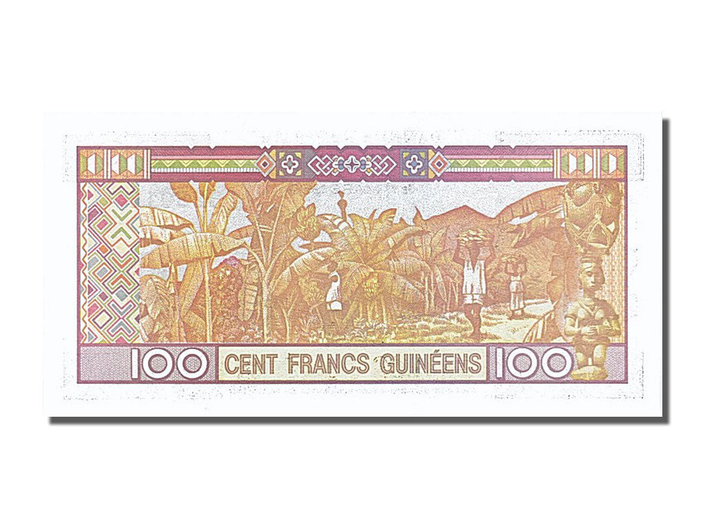 Banknote, Guinea, 100 Francs, 1998, UNC(65-70)