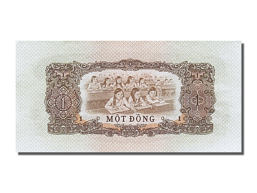 Biljet, Zuid Viëtnam, 1 D<ox>ng, 1963, NIEUW