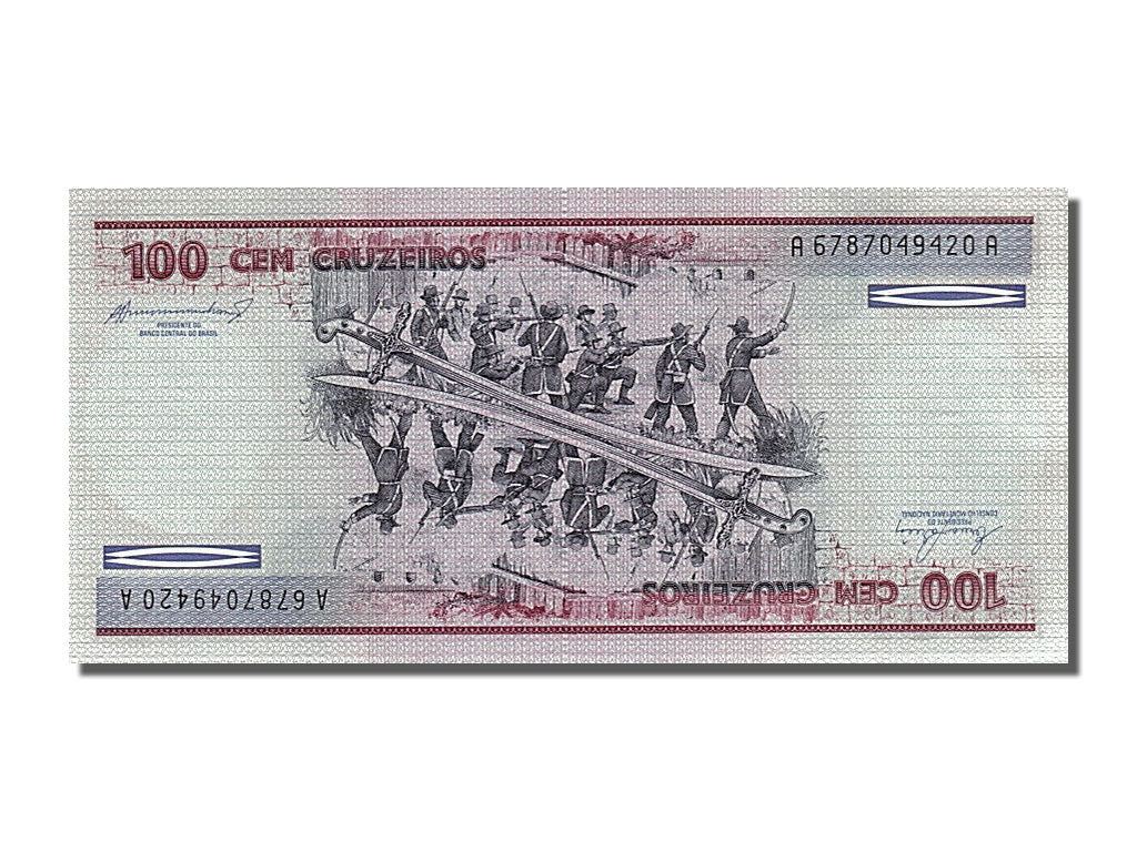 Banknote, Brazil, 100 Cruzeiros, 1981, UNC(65-70)