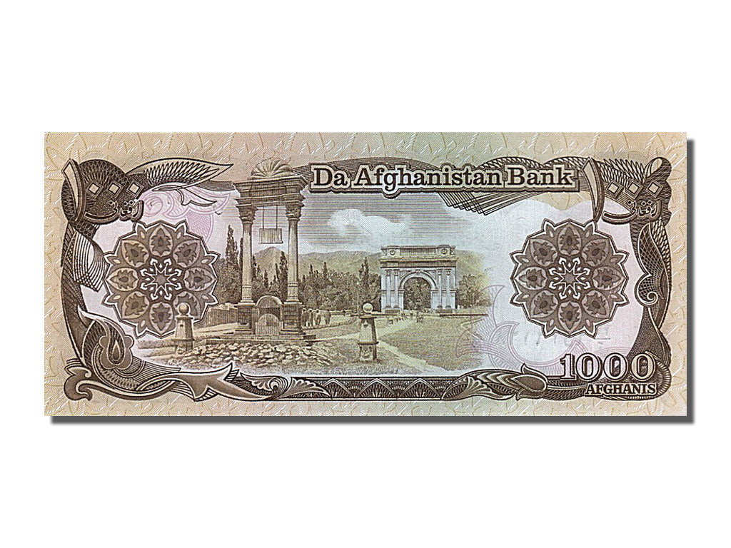 Banknote, Afghanistan, 1000 Afghanis, 1991, UNC(65-70)