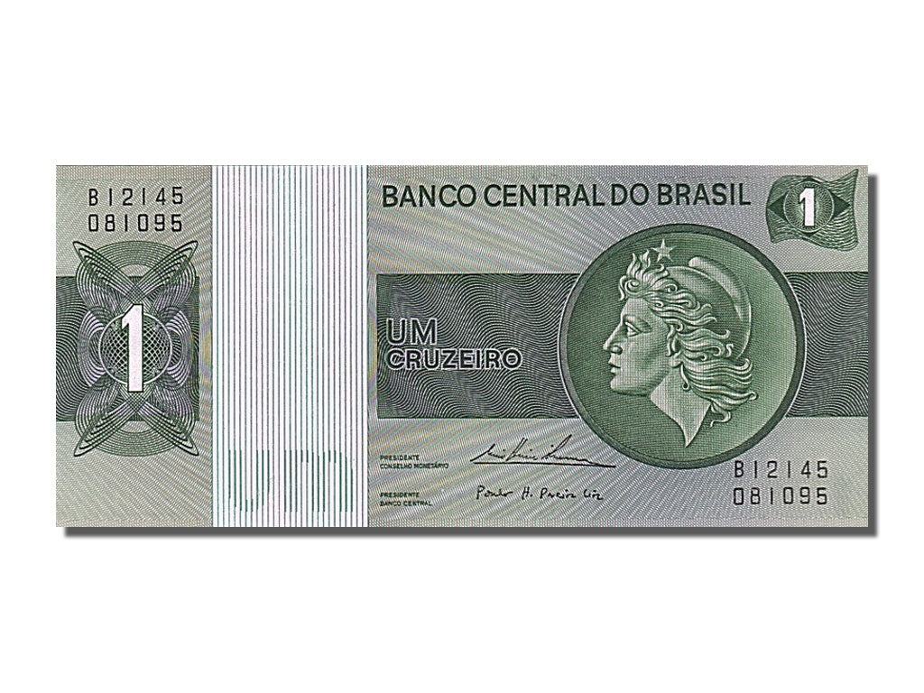 Banknote, Brazil, 1 Cruzeiro, 1975, UNC(65-70)