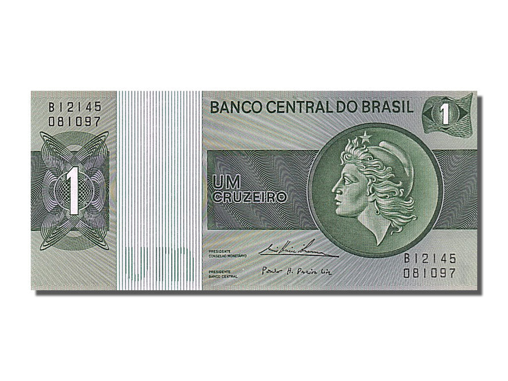 Banknot, Brazylia, 1 Cruzeiro, 1975, UNC(65-70)