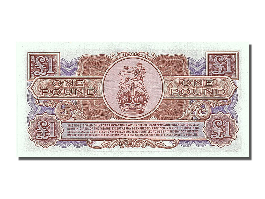 Geldschein, Großbritannien, 1 Pound, 1956, UNZ