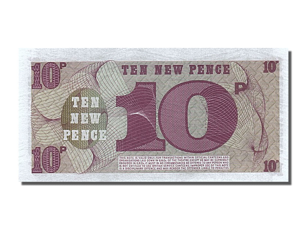 Banknote, Great Britain, 10 New Pence, 1972, UNC(65-70)