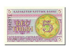 Banknot, Kazachstan, 5 Tyin, 1993, UNC(65-70)