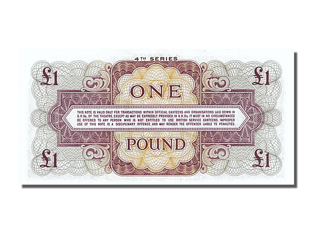 Biljet, Groot Bretagne, 1 Pound, 1962, NIEUW