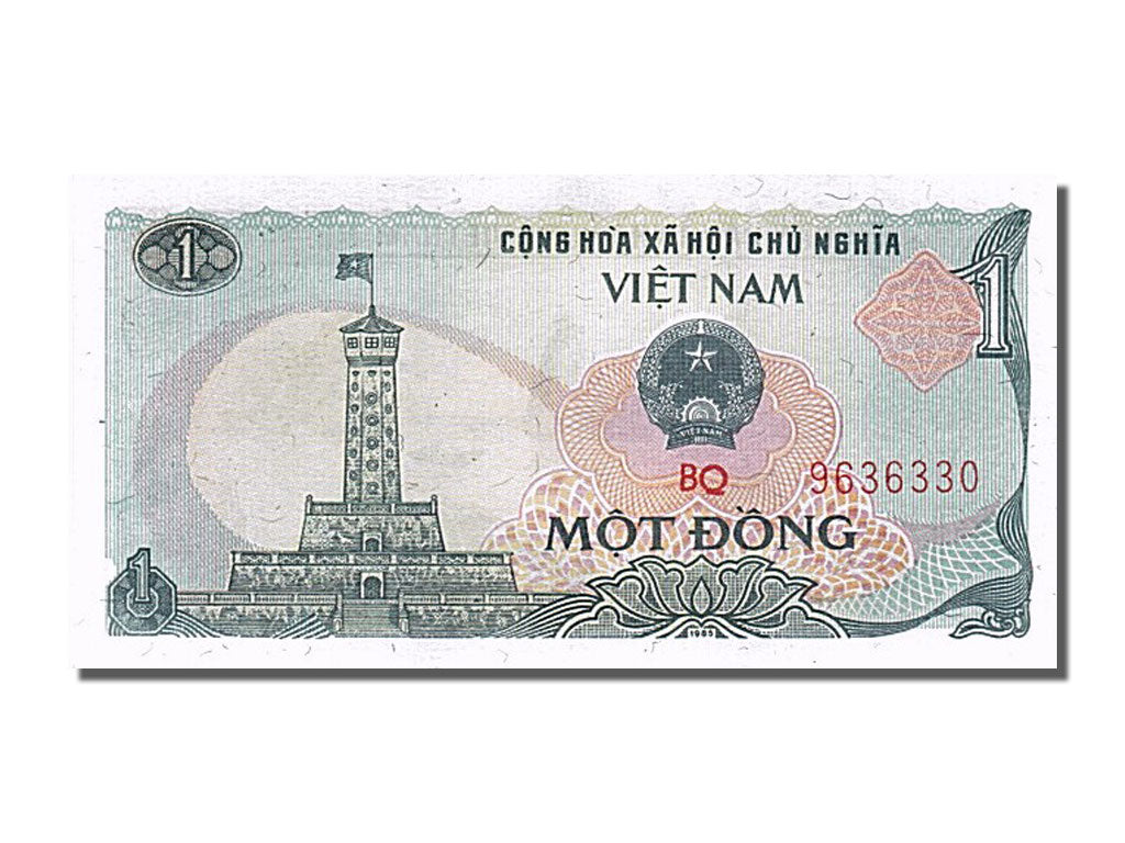 Banknot, Wiet Nam, 1 D<ox>ng, 1985, UNC(65-70)
