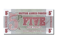 Biljet, Groot Bretagne, 5 New Pence, 1972, NIEUW