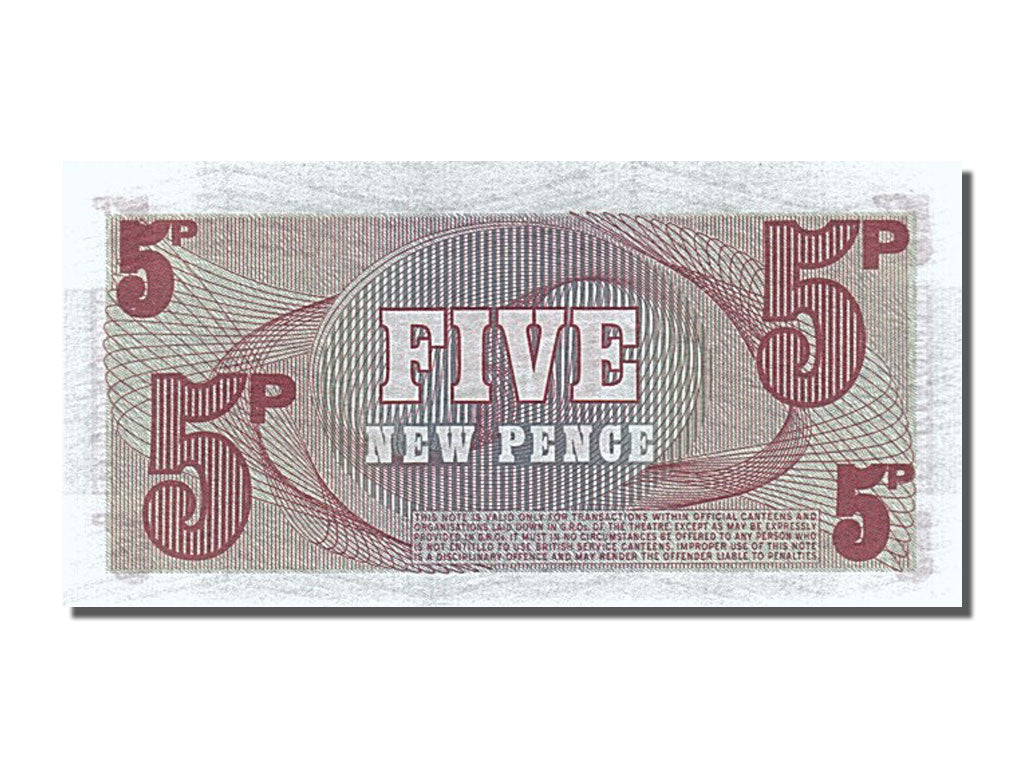 Banknot, Wielka Brytania, 5 New Pence, 1972, UNC(65-70)